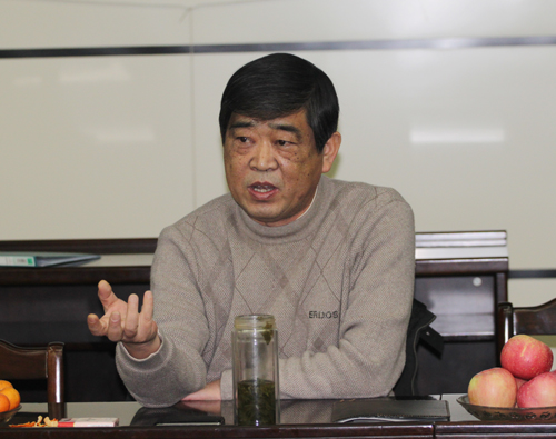 乐鱼官网常务副总经理王海民在会上向大家提出殷切期望