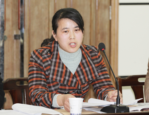 乐鱼官网团委副书记娄梅月作团委工作报告