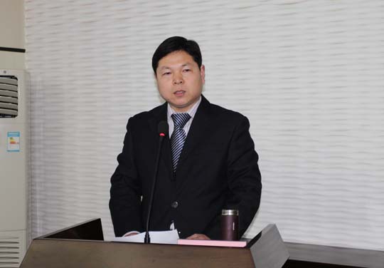 副总经理都宏全作《乐鱼官网信息化和预决算管理工作报告》