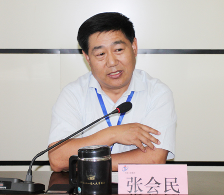 乐鱼官网党委书记张会民为大家上党课