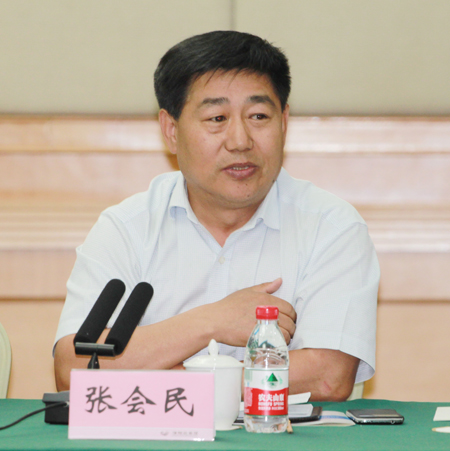 乐鱼官网党委书记张会民在会上发表讲话